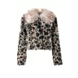 You Season 3 Dottie Quinn Leopard Fur Jacket